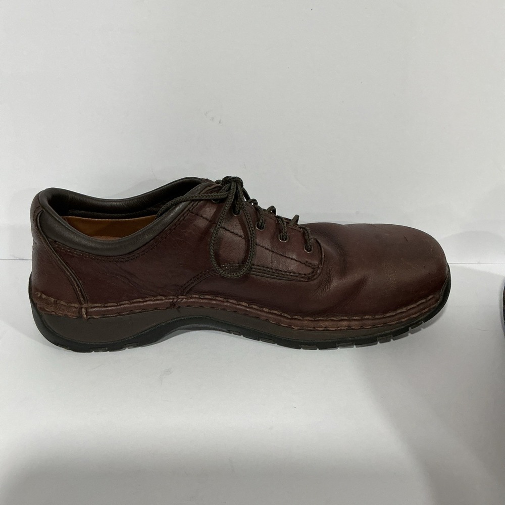 Red Wing Safety Toe Shoes 6704 Mens Shoes 9.5 Brown Leather Work Slip Resistant - Picture 5 of 9